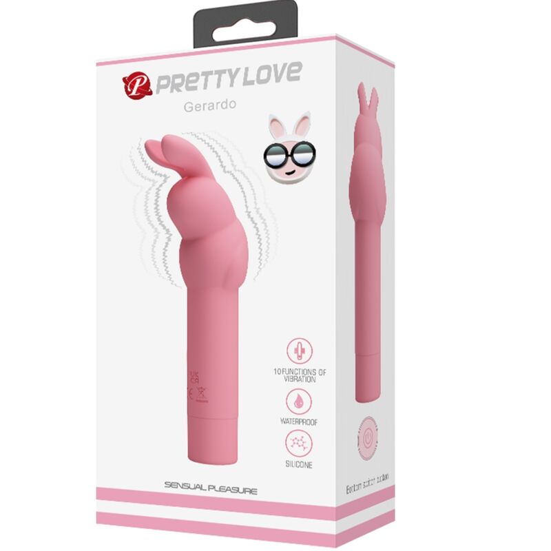 PRETTY LOVE - VIBRADOR COELHO ROSA