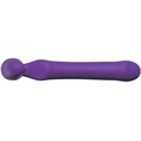 ADRIEN LASTIC - QUEENS STRAP-ON FLEXÍVEL VIOLETA TAMANHO L