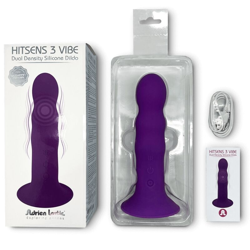 ADRIEN LASTIC - HITSENS VIBE 3 VIOLETA DE SILICONE VIOLETA