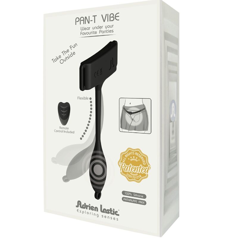 ADRIEN LASTIC - PANT VIBE CALCINHA FLEXÍVEL VIBRADOR CONTROLE REMOTO