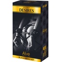 ALIVE - KIT DESEJOS SECRETOS 7 PEÇAS BDSM PRETO