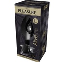 ALIVE - MINI PLUG PRAZER ANAL METAL PRETO TAMANHO L