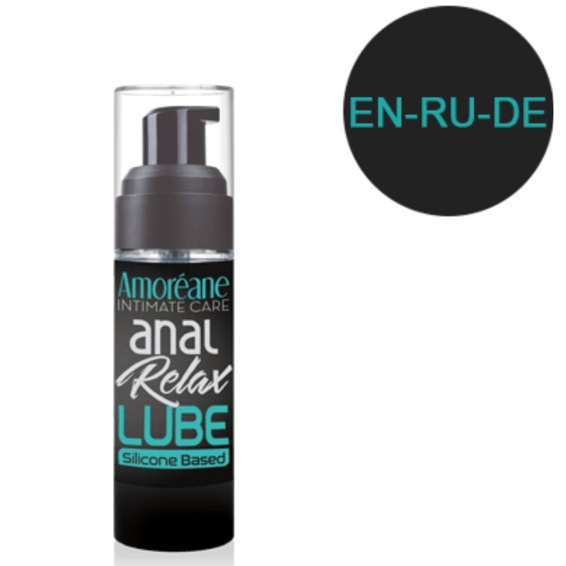 AMOREANE - LUBRIFICANTE ANAL À BASE DE SILICONE EN/RU/DE 30 ML