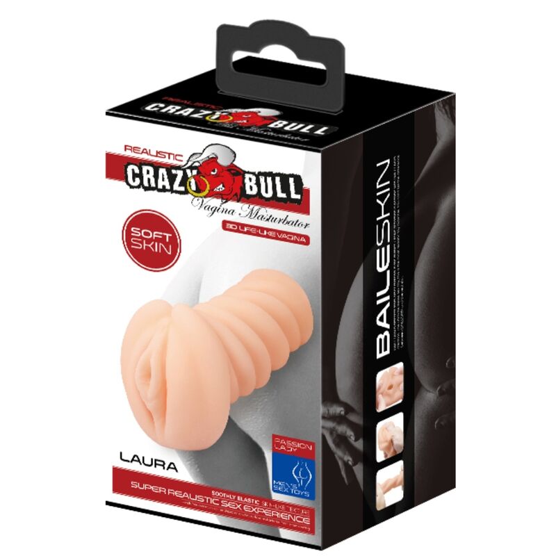 CRAZY BULL - MASTURBADOR DE VAGINA PORTTIL