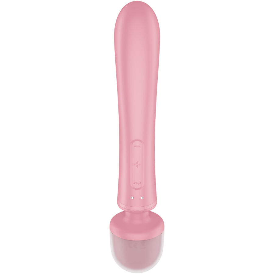 SATISFYER - TRIPLE LOVER RABBIT VIBRADOR MASSAGER ROSA