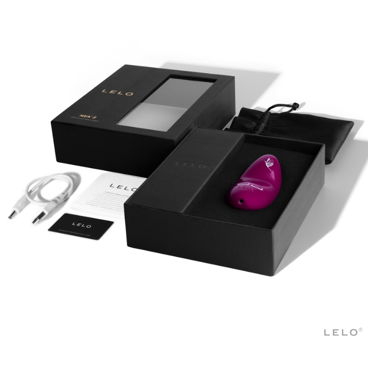 LELO - ESTIMULADOR DE CLITÓRIS ROSA INTENSO NEA 3