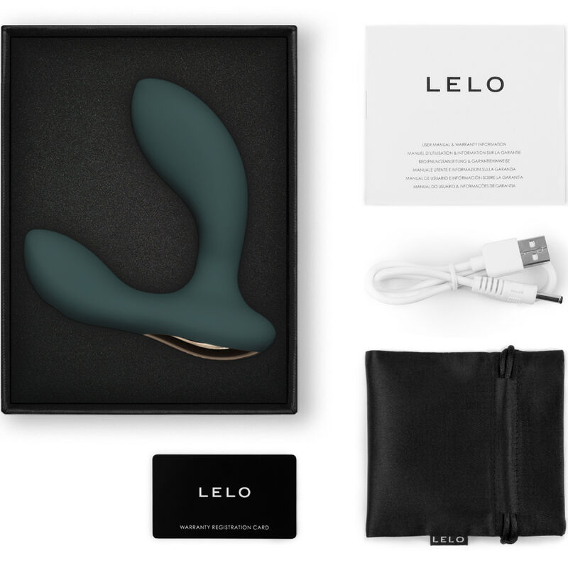 LELO - MASSAGADOR DE PRÓSTATA VERDE HUGO 3