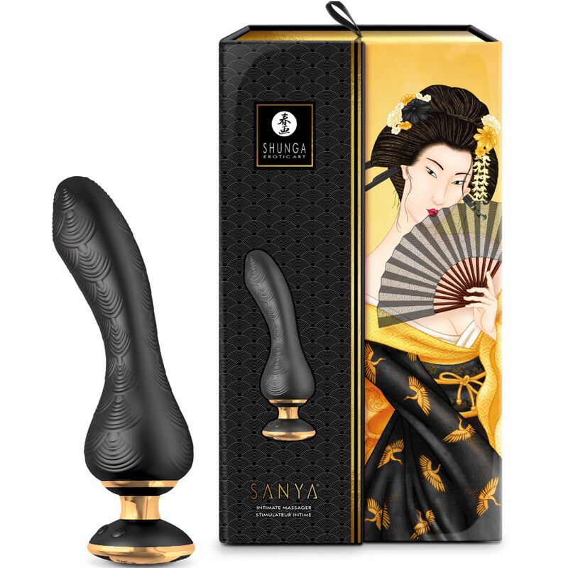 SHUNGA - MASSAJADOR ÍNTIMO SANYA PRETO