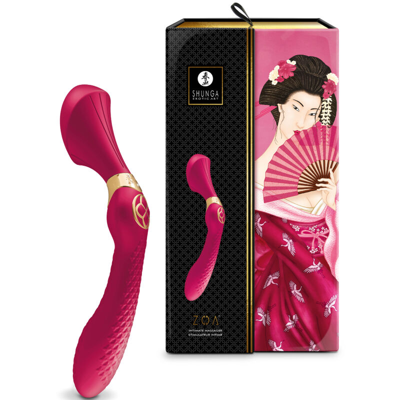 SHUNGA - ZOA MASSAGER ÃNTIMO FÃšCSIA