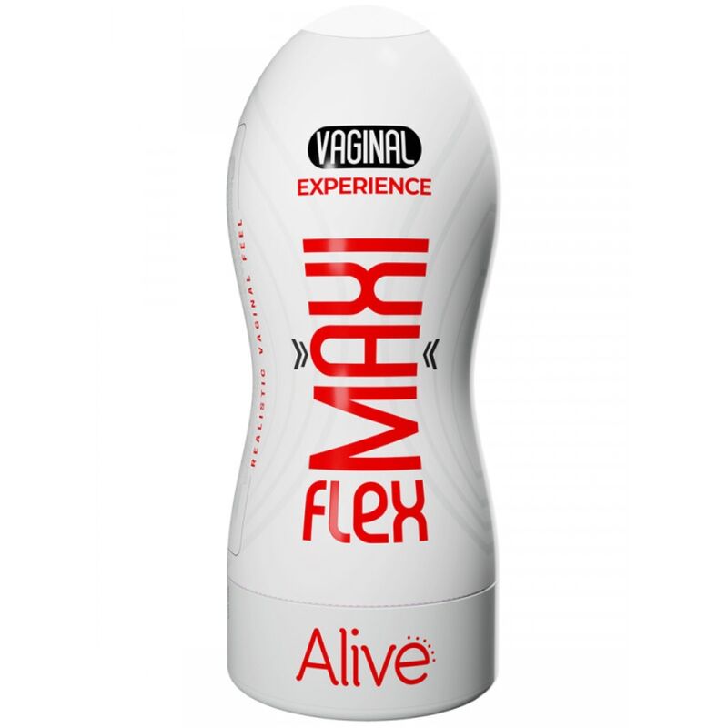 ALIVE - MAXI FLEX MASTURBADOR MASCULINO VAGINAL TAMANHO L