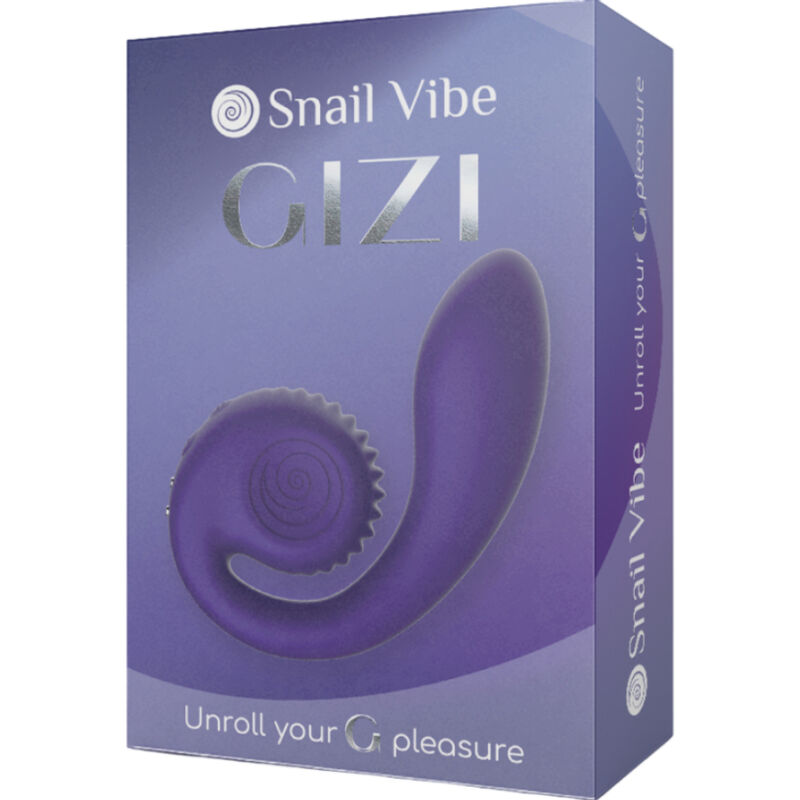 SNAIL VIBE - GIZI ESTIMULADOR DUPLO ROXO