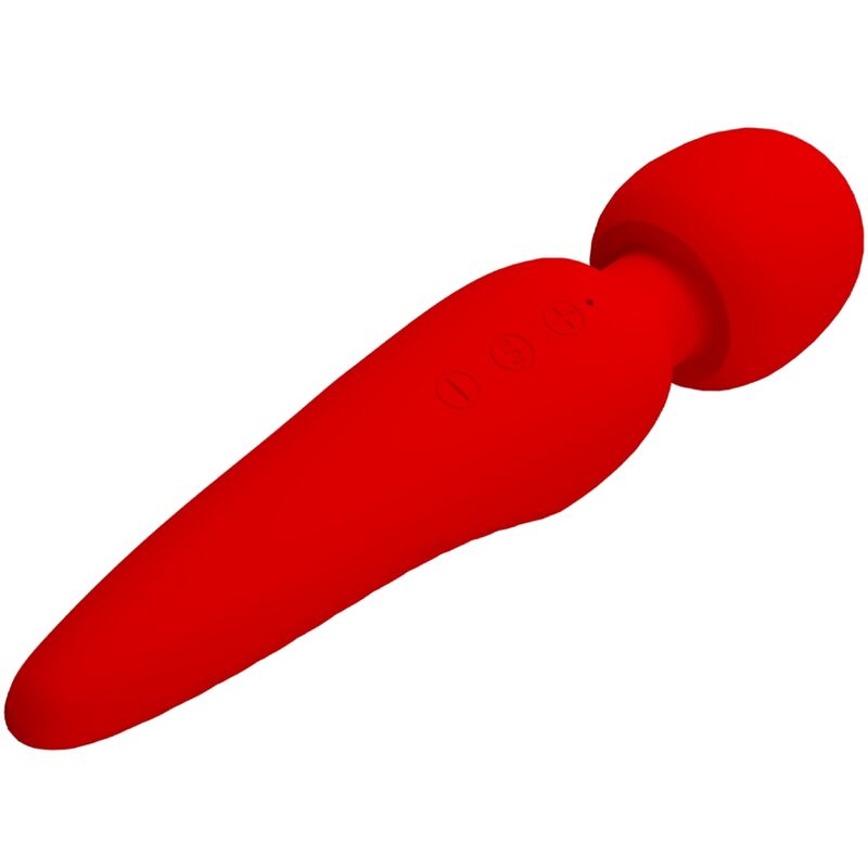 PRETTY LOVE - MAREDITH MASSAGER 12 MODOS DE VIBRAO VERMELHO