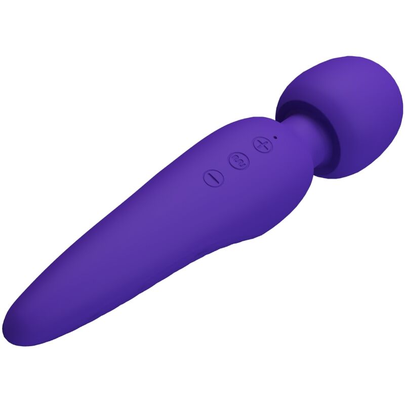 PRETTY LOVE - MAREDITH MASSAGER 12 MODOS DE VIBRAO ROXO