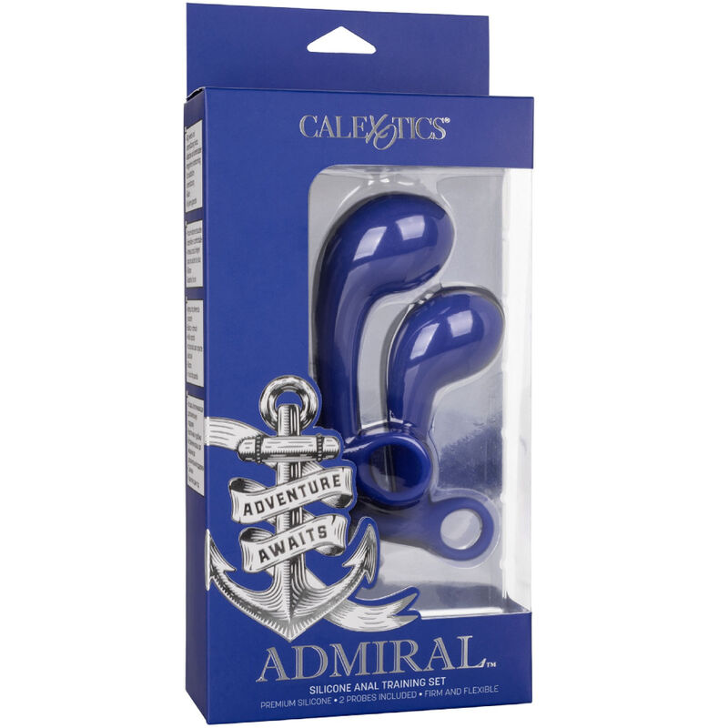 ADMIRAL - CONJUNTO 2 PLUG ANAL AZUL