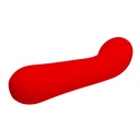 PRETTY LOVE - VIBRADOR RECARREGVEL FAUN VERMELHO