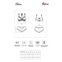 LIVCO CORSETTI FASHION - PALMENOM LC 90614 BRA + CALA PRETA L/XL