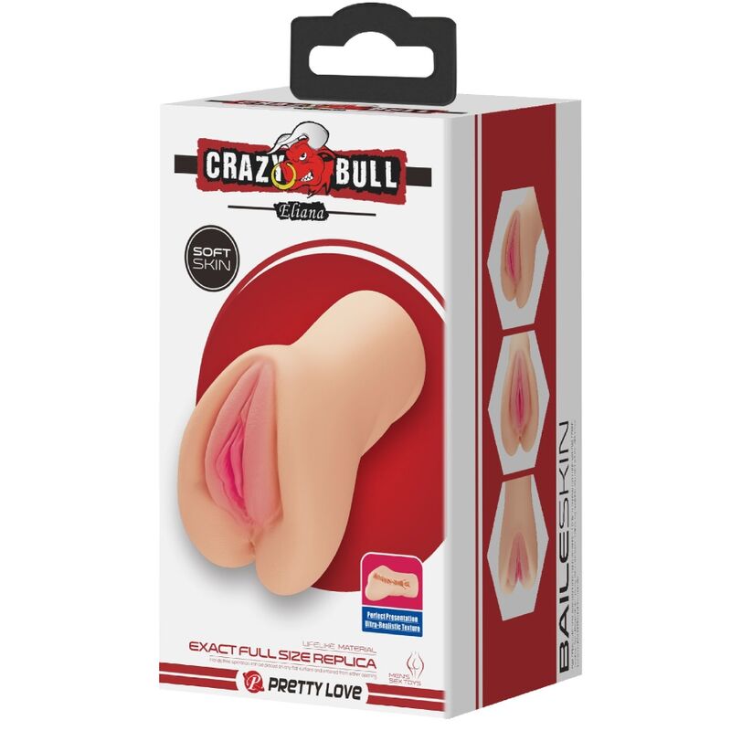 CRAZY BULL - ELIANA MASTUBADOR EM FORMA DE VAGINA