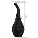 MR PLAY - PLUGUE ANAL DE CONTROLE REMOTO VIBRADOR PODEROSO PRETO