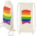 ORGULHO - MOCHILA DE ALGODÃO BANDEIRA LGBT