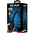 MR PLAY - PLUGUE ANAL DE CONTROLE REMOTO VIBRADOR PODEROSO PRETO