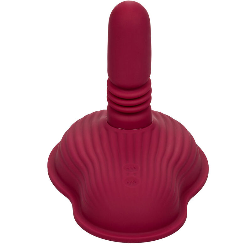 CALIFORNIA EXOTICS - RIDER MASSAGER DUPLO MOTOR CONTROLE REMOTO VERMELHO