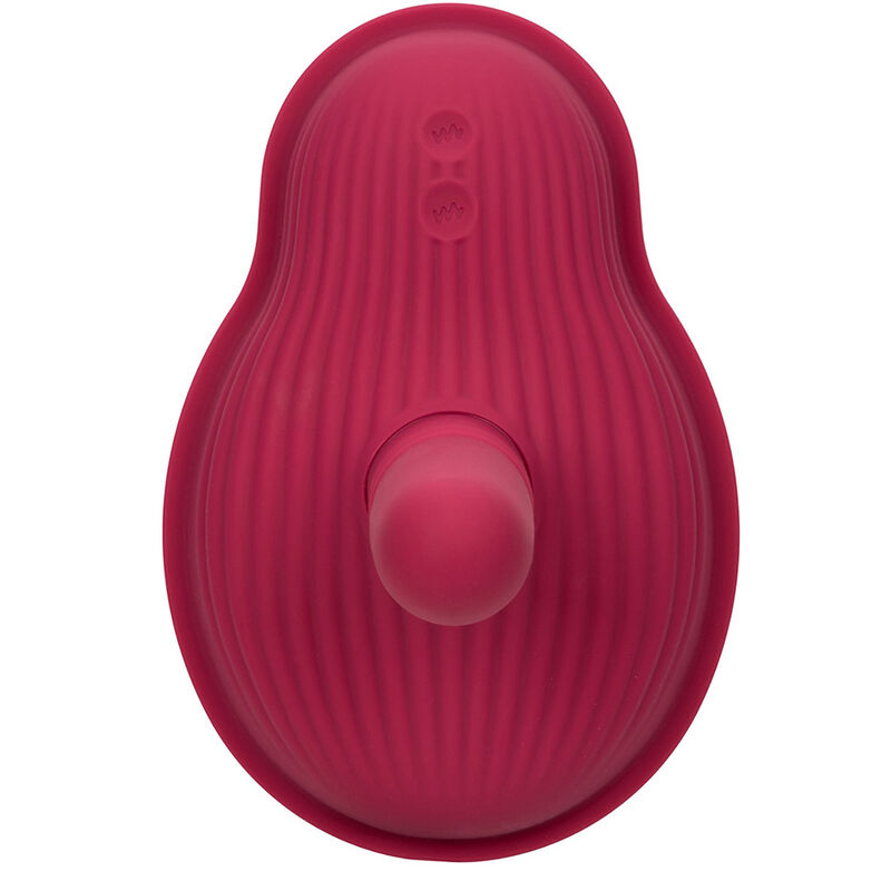 CALIFORNIA EXOTICS - RIDER MASSAGER DUPLO MOTOR CONTROLE REMOTO VERMELHO