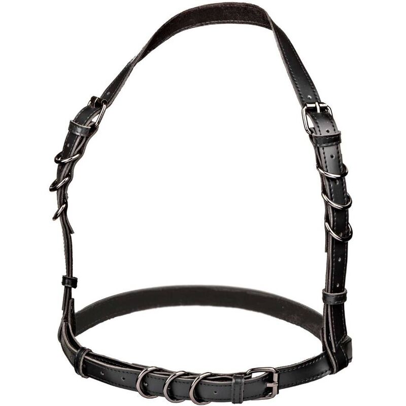 CALIFORNIA EXOTICS - EUPHORIA ARNÊS DE FIVELA HALTER PRETO