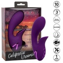 CALIFORNIA EXOTICS - HUNTINGTON BEACH HEARTBREAKER ESTIMULADOR E SUCKER ROXO POR CALIFORNIA DREAMING