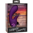 CALIFORNIA EXOTICS - HUNTINGTON BEACH HEARTBREAKER ESTIMULADOR E SUCKER ROXO POR CALIFORNIA DREAMING