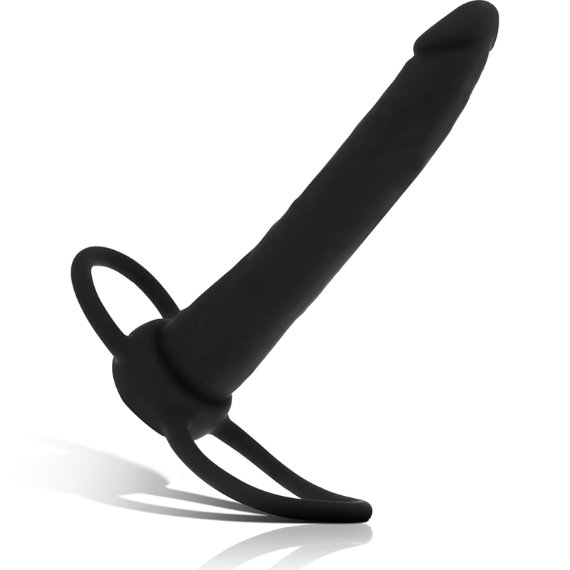 MYTHOLOGY - COBI ONYX ANAL DILDO COM GALO E ANEL DE TESTÍCULO SILICONE 13 CM