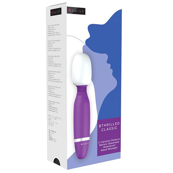 B SWISH - BTHRILLED CLSSICO LILAC MASSAGER