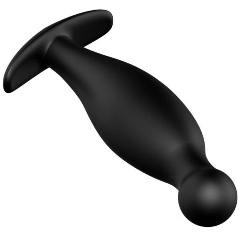 PRETTY LOVE - PLUG ANAL DE SILICONE 11.7 CM PRETO