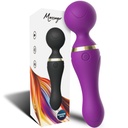 ARMONY - FREEZA MASSAGER E VIBRADOR CABEÇA SUPER FLEXÍVEL ROXO