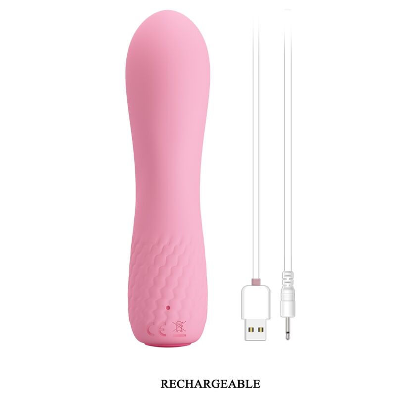 PRETTY LOVE - VIBRADOR RECARREGVEL ALICE PINK