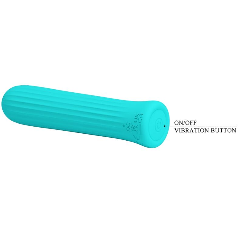 PRETTY LOVE - VIBRADOR ESTIMULADOR BLANCHE AZUL