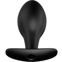 PRETTY LOVE - PLUG ANAL NCORA FORMA SILICONE 12 MODOS DE VIBRAO PRETO