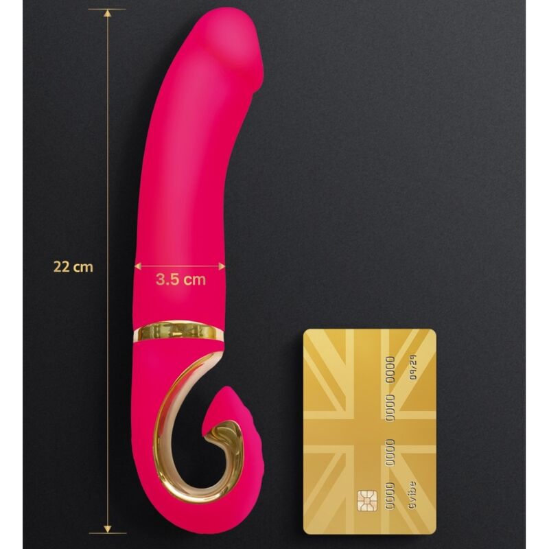 G-VIBE - VIBRADOR GJAY NEON ROSA