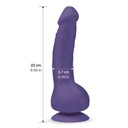 G-VIBE - VIBRADOR REALÍSTICO GREAL 2 VIOLETA