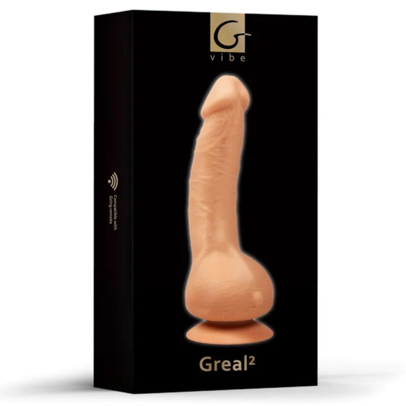 G-VIBE - VIBRADOR REALÍSTICO GREAL 2 NATURAL