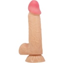 PRETTY LOVE - SÉRIE SLIDING SKIN DILDO REALÍSTICO COM VENTOSA DESLIZANTE PELE 20,6 CM