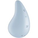 SATISFYER - VIBRADOR DEW GOTA LAY-ON AZUL