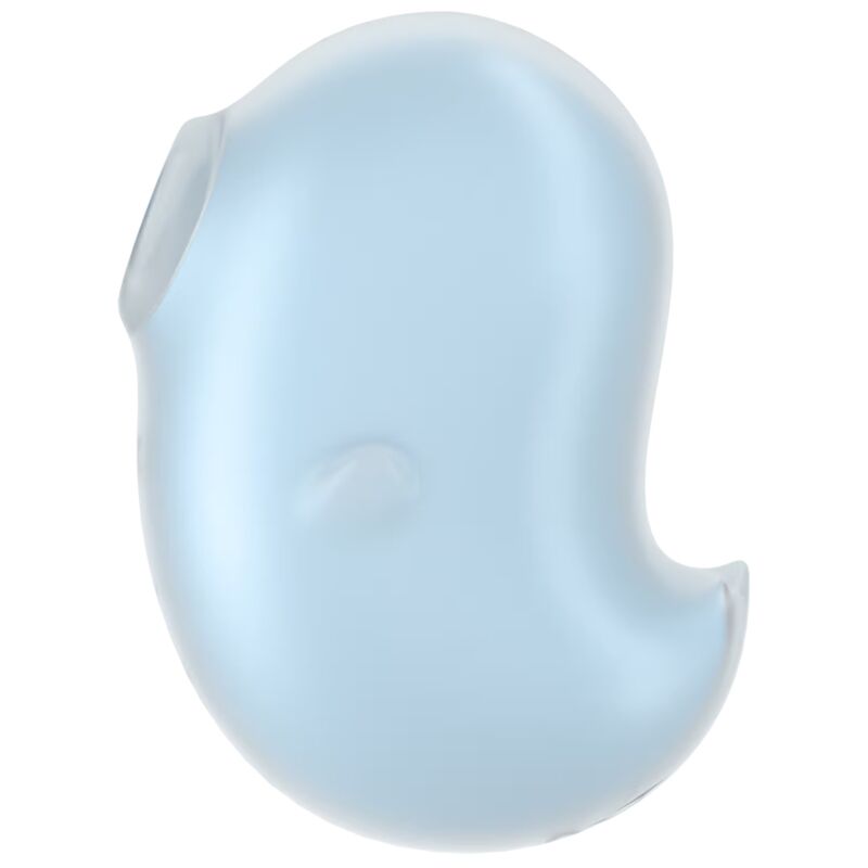 SATISFYER - VIBRADOR CUTIE GHOST LAY-ON AZUL CLARO