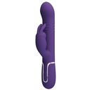 PRETTY LOVE - COALE VIBRADOR  COELHO 4 EM 1 ROXO