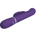 PRETTY LOVE - COALE VIBRADOR  COELHO 4 EM 1 ROXO