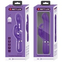 PRETTY LOVE - COALE VIBRADOR  COELHO 4 EM 1 ROXO