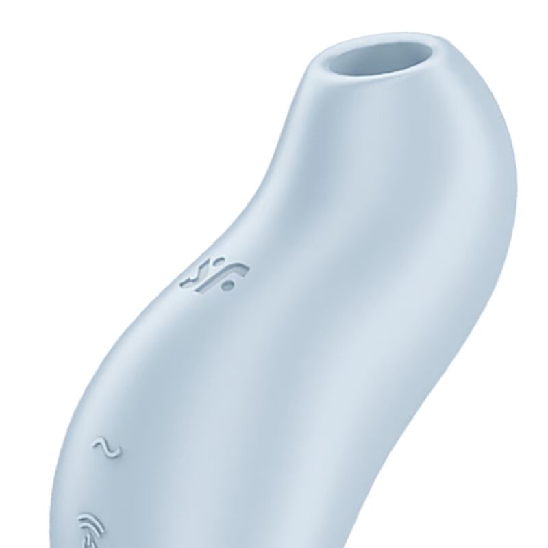 SATISFYER - ESTIMULADOR DE CLITÓRIS POCKET PRO 1 AZUL CLARO