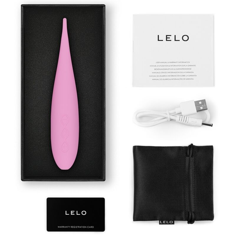 LELO - ESTIMULADOR DE CLITÓRIS DOT TRAVEL ROSA