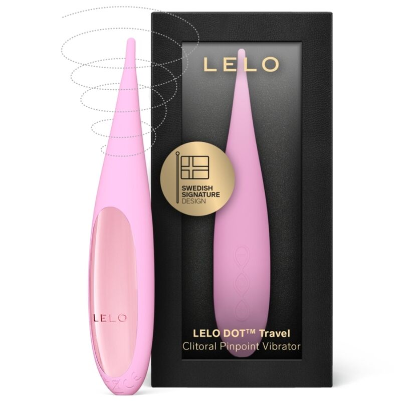 LELO - ESTIMULADOR DE CLITÓRIS DOT TRAVEL ROSA