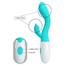 PRETTY LOVE - VIBRADOR BRILHANTE G-SPOT AQUA VERDE