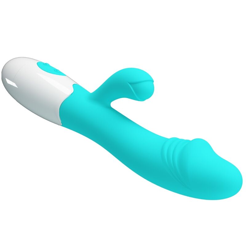 PRETTY LOVE - VIBRADOR SNAPPY G-SPOT AQUA VERDE